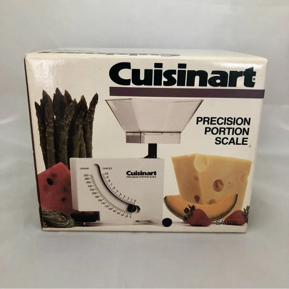 Cuisinart White Precision Portion Scale - Classic Kitchen Scale